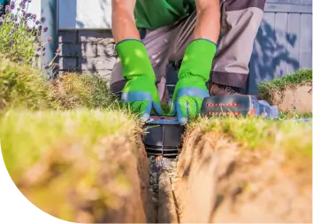 installation of irrigation system